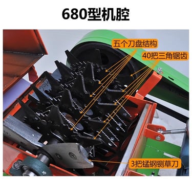 9ZR-680型揉草机