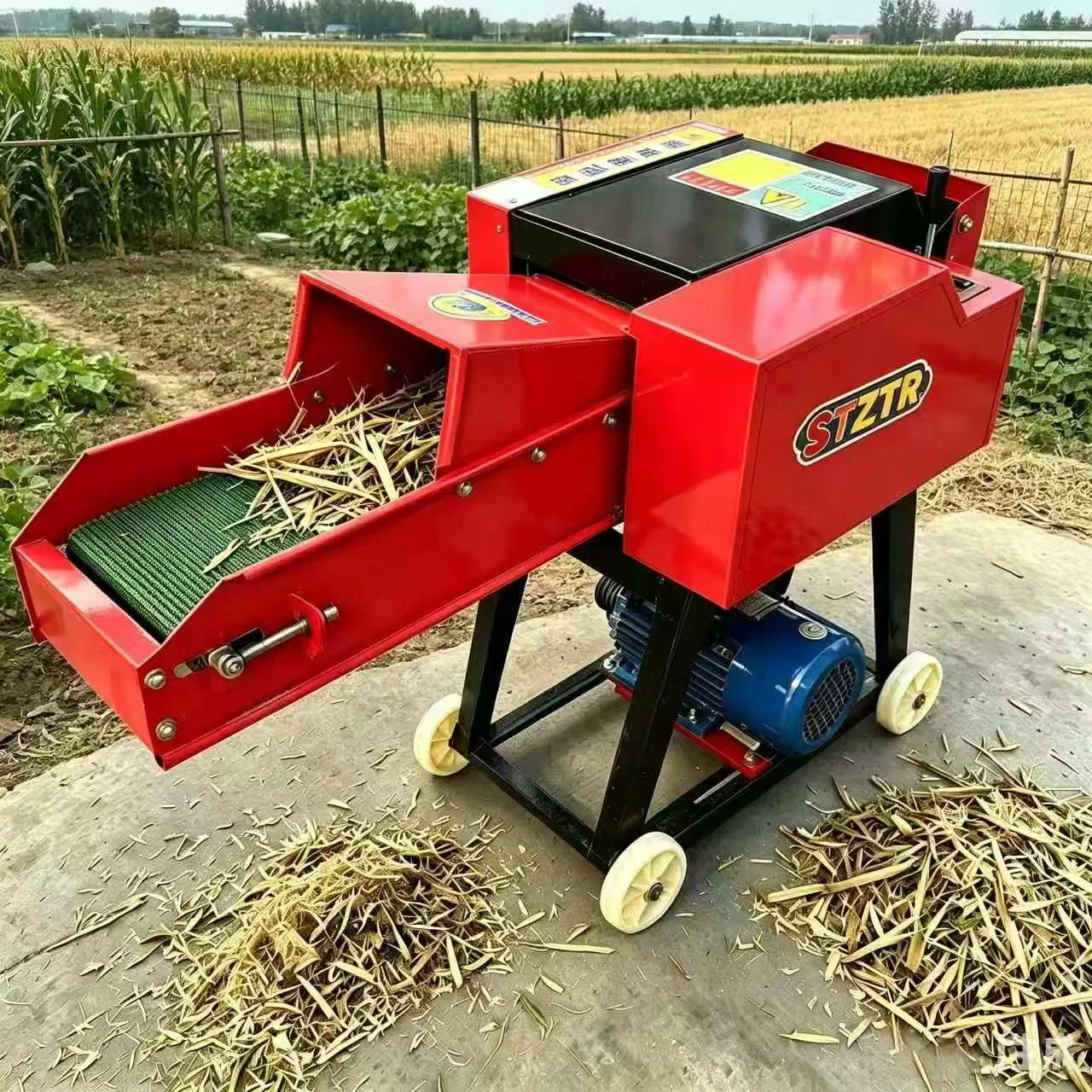 STZTR 9Z-04A/9Z-06A铡草机 养殖秸秆青贮铡草机 牛羊饲料粉碎设备